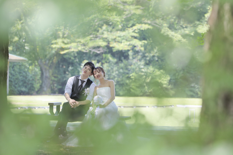 緑のフレーム。