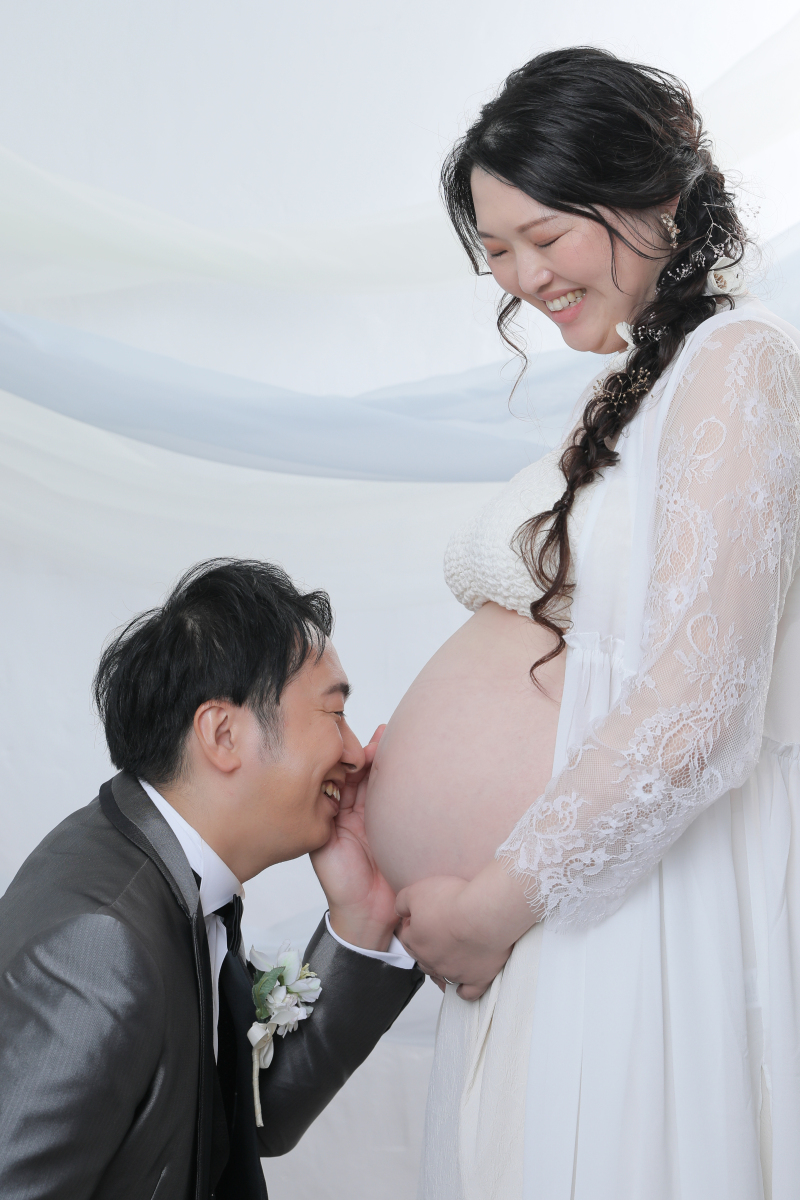 お腹の子にお話し