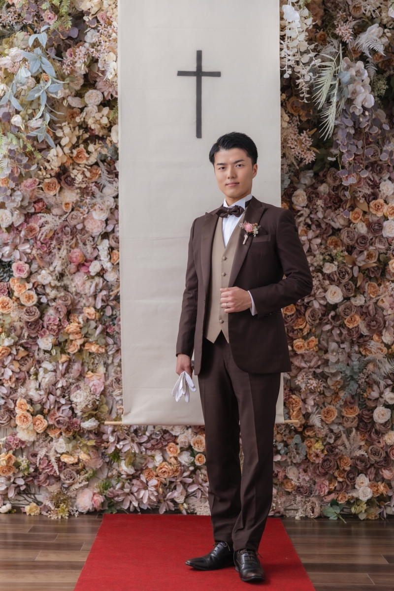 ご新郎様ソロショット