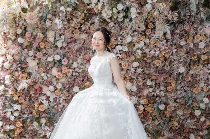 ご新婦様のソロショット