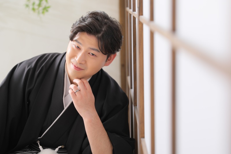 ご新郎様のソロショット