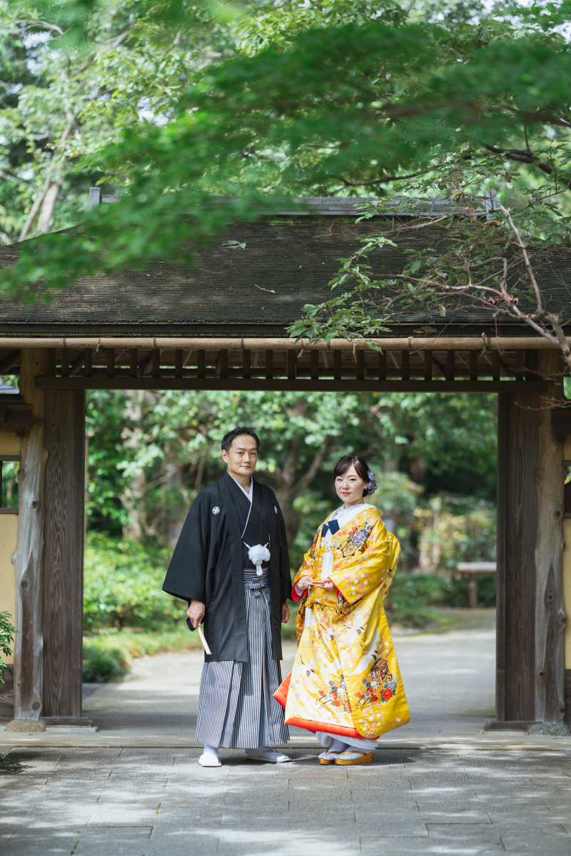 立派な日本庭園