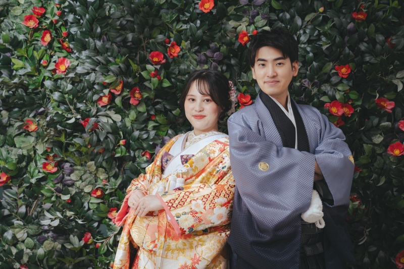 和装にお着替え