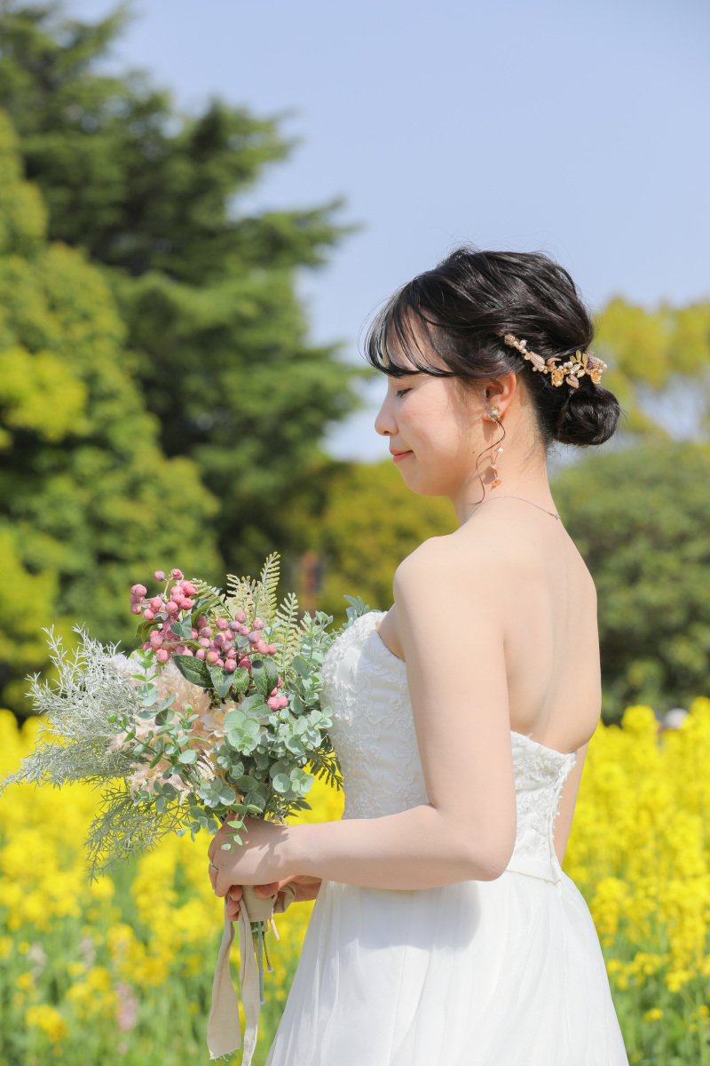 ご新婦様のソロショット！