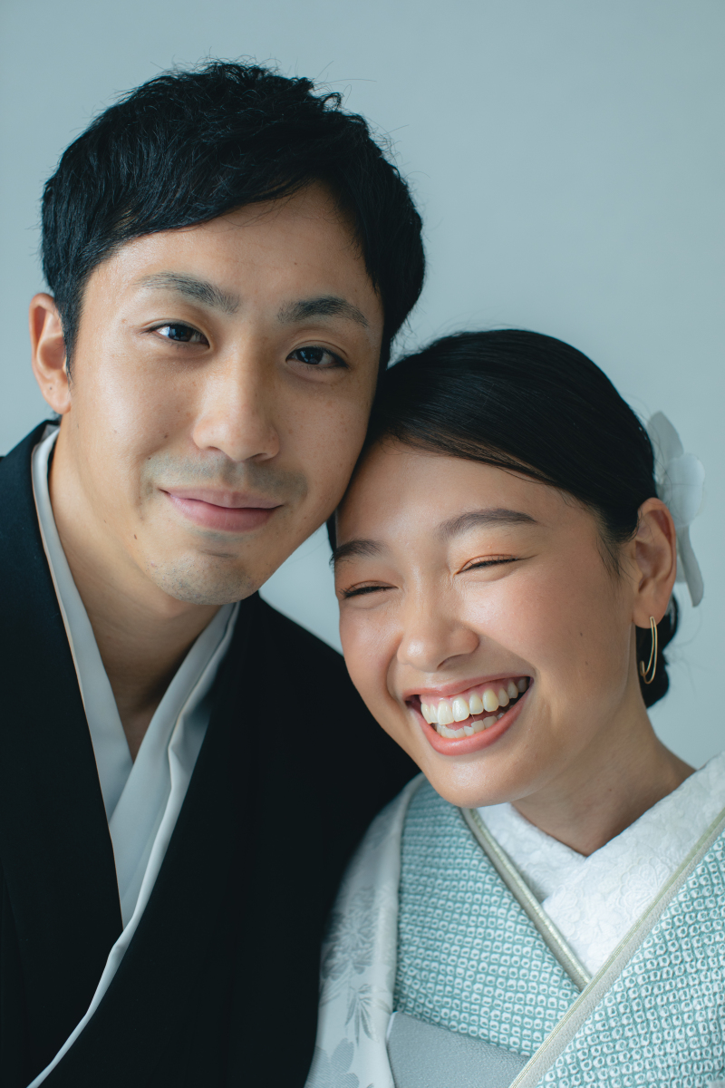 新郎さんの優しい笑顔