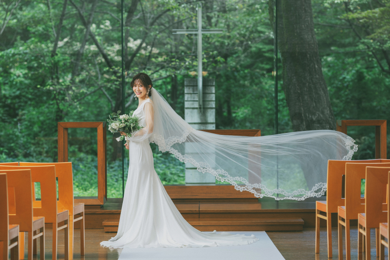 ベールを使って