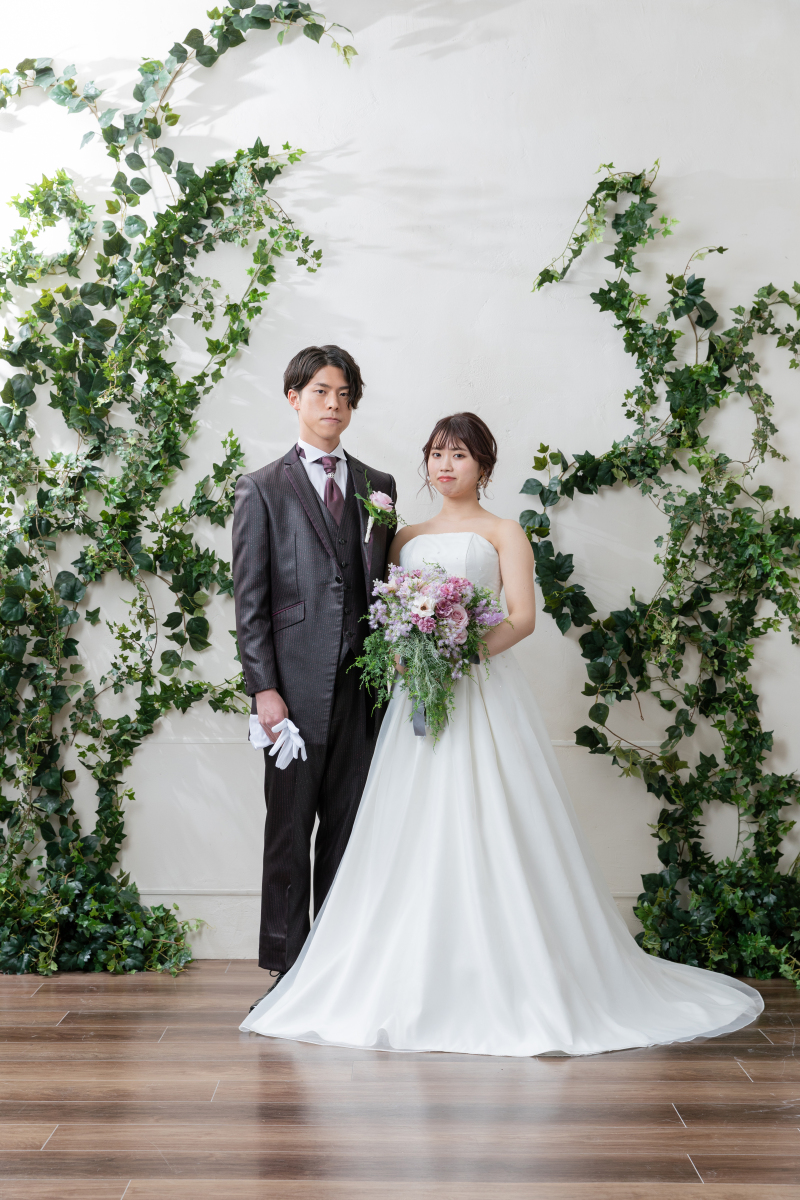 洋装もきっちりと