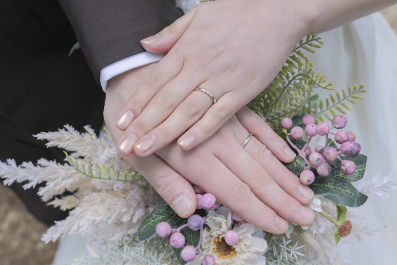 手元ショット。