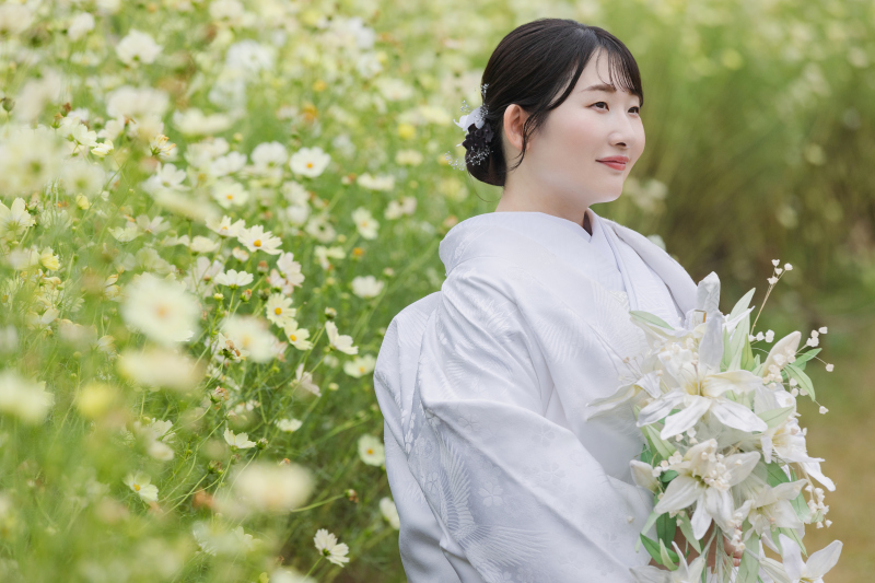 ご新婦様のソロショット