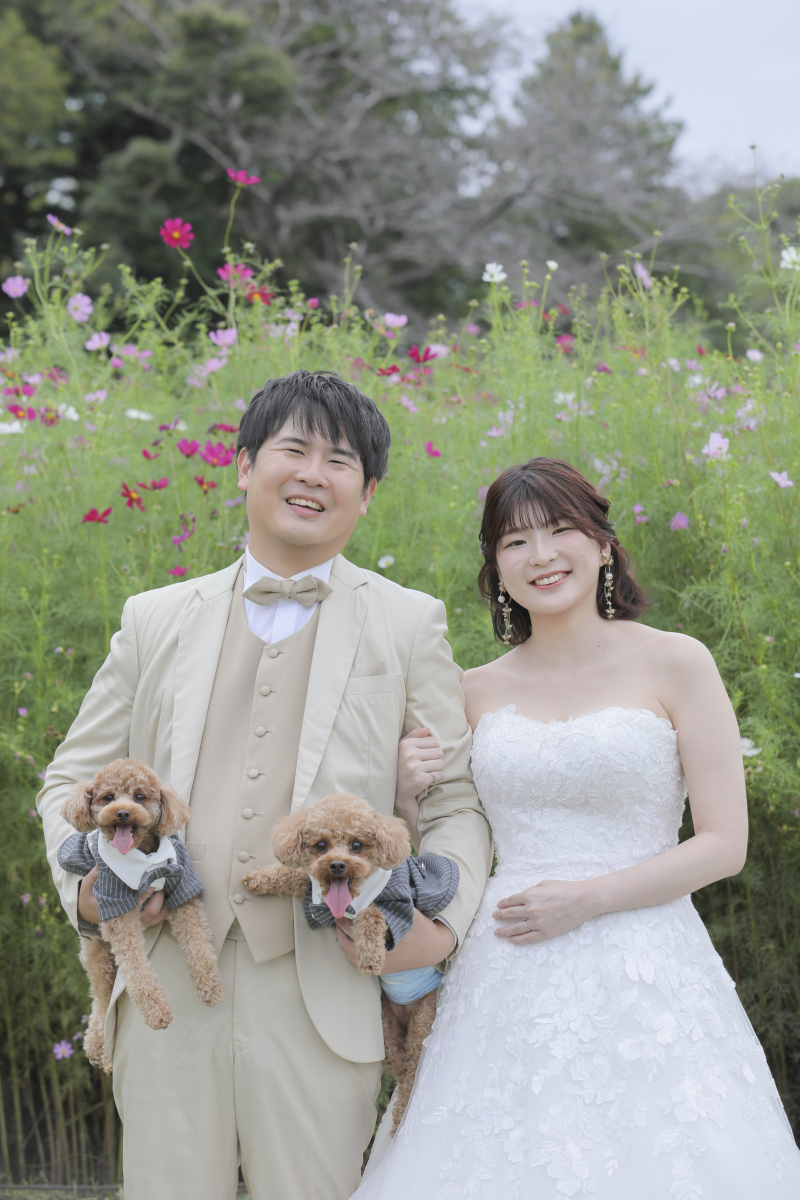 大切な家族とはい!チーズ!