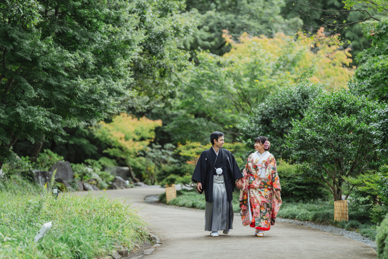 庭園をお散歩