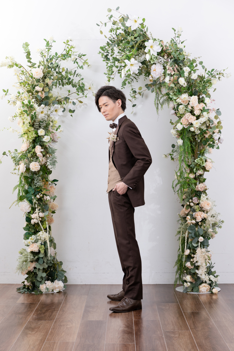 新郎様のソロショット