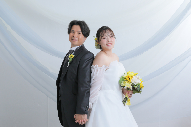 お手繋ぎショット