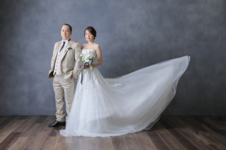 2人らしいスタジオ撮影！