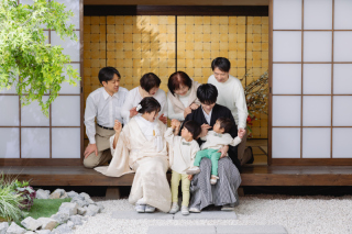 家族みんなで記念撮影♡