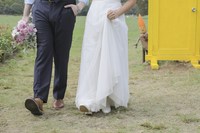 足元ショット。