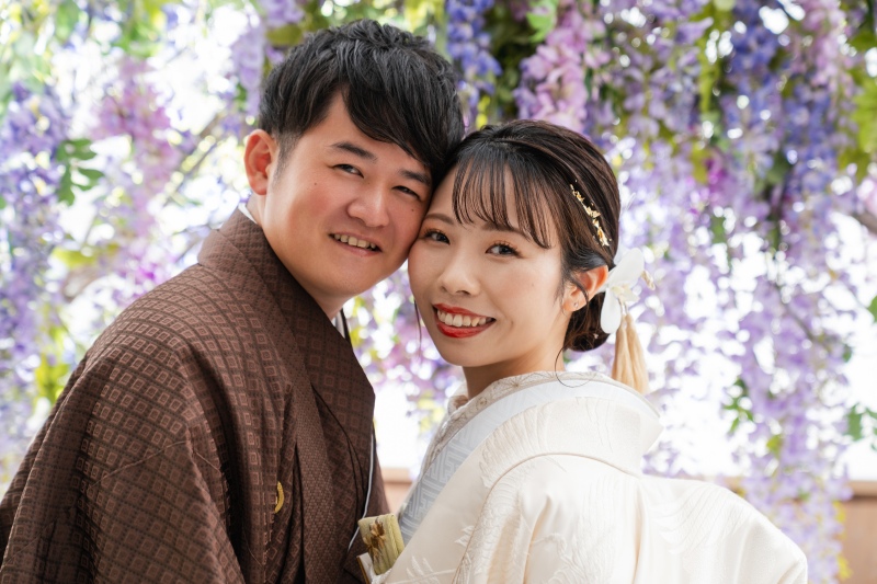 スタジオでの撮影風景