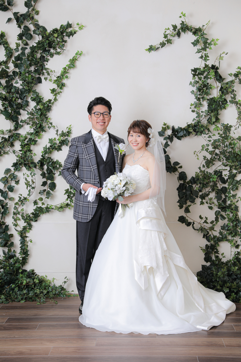 真面目な立ち姿