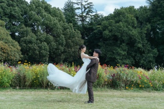秋のロケーション撮影＋屋内庭園スタジオ