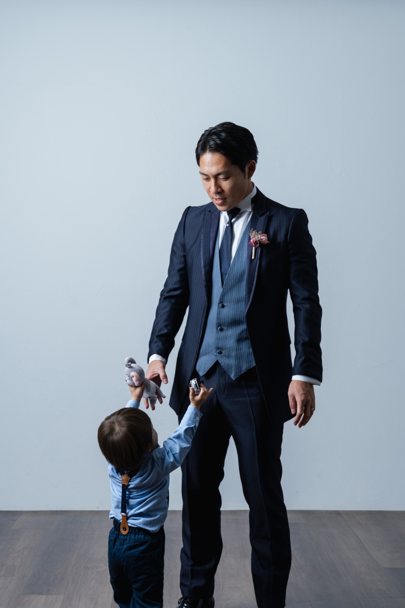 ご新郎様のソロショット