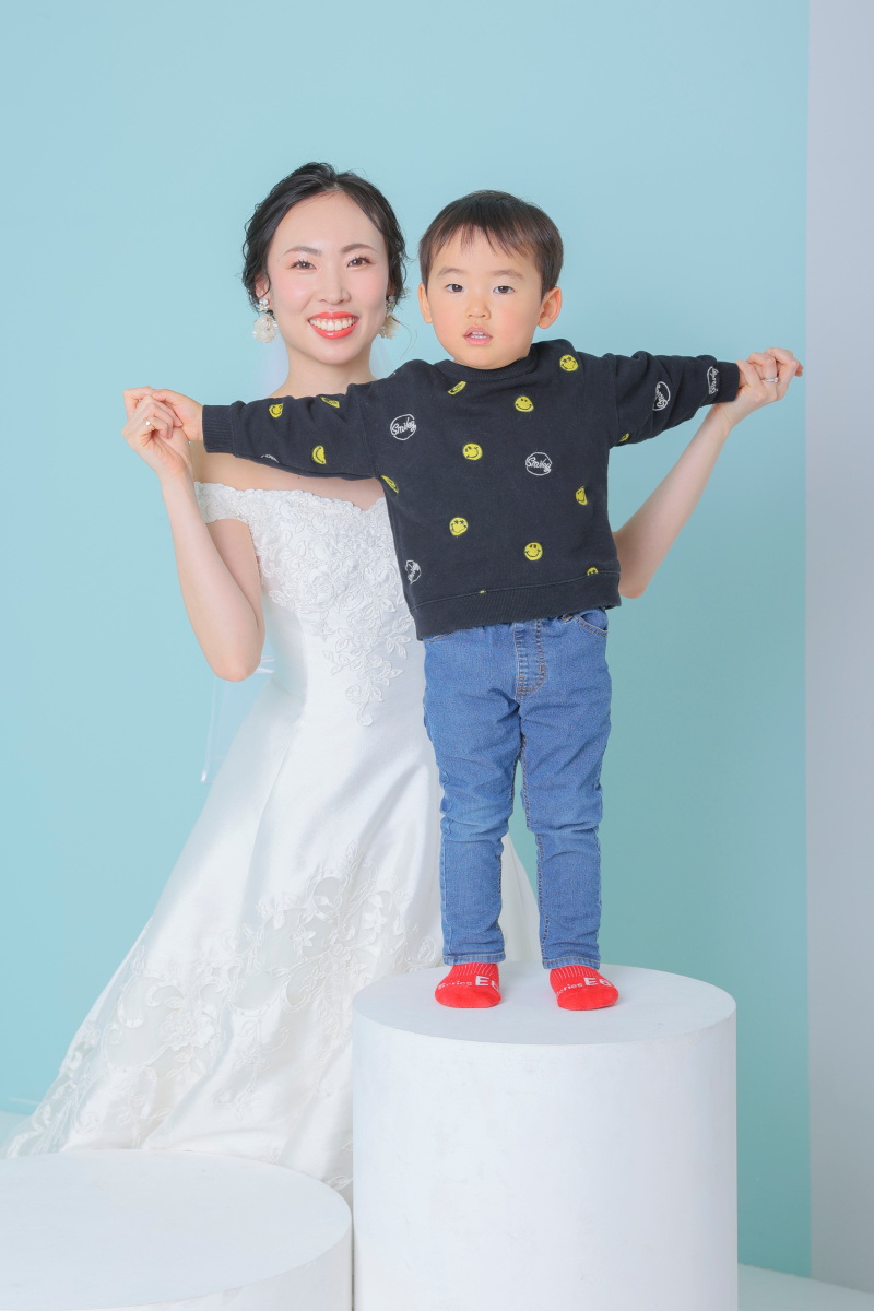 弟くんとお母様。