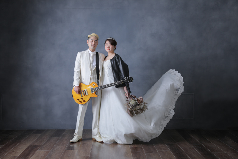 ジャケット写真風に。