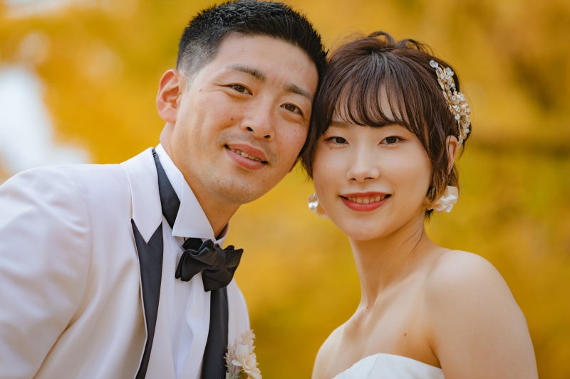 ぎゅっと近づいて