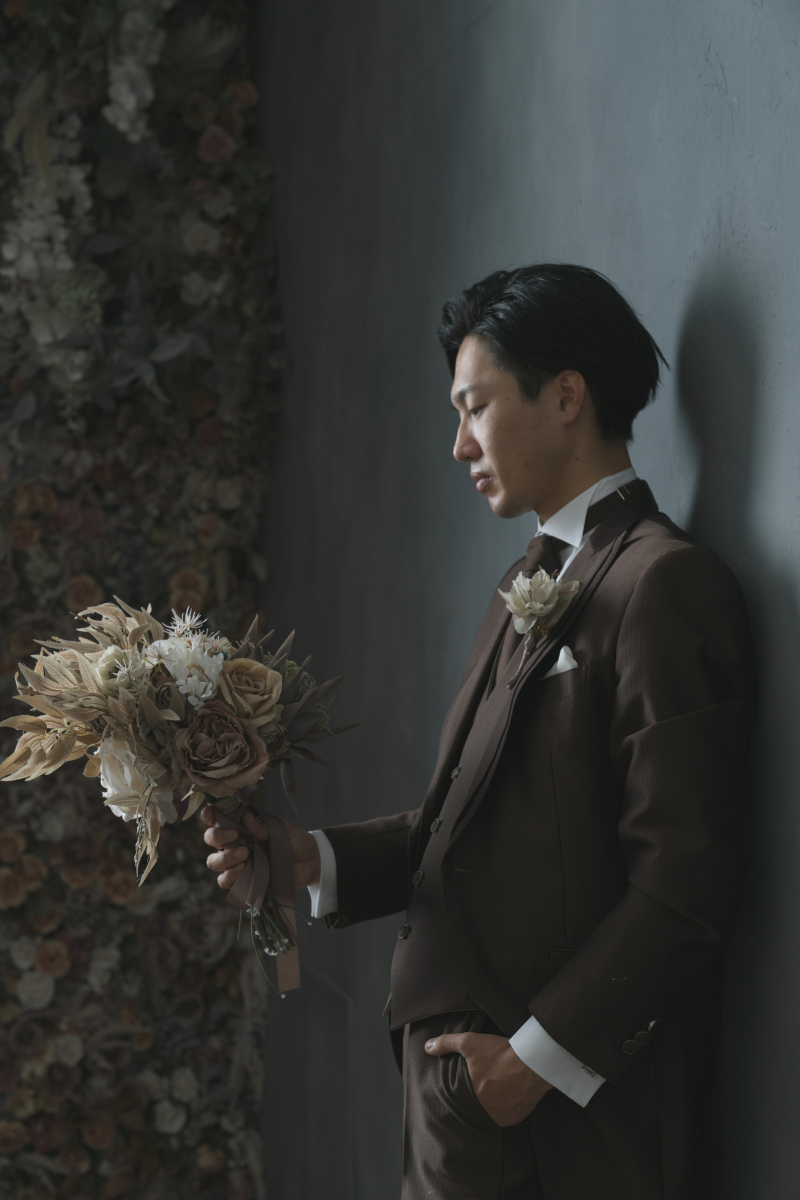 ご新郎様のソロショット