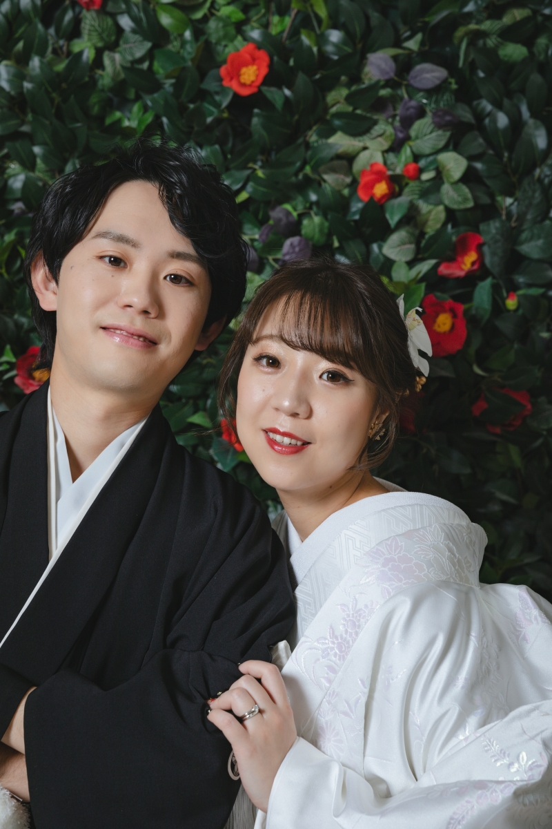 白無垢にチェンジ