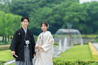 新緑×和装ロケーション