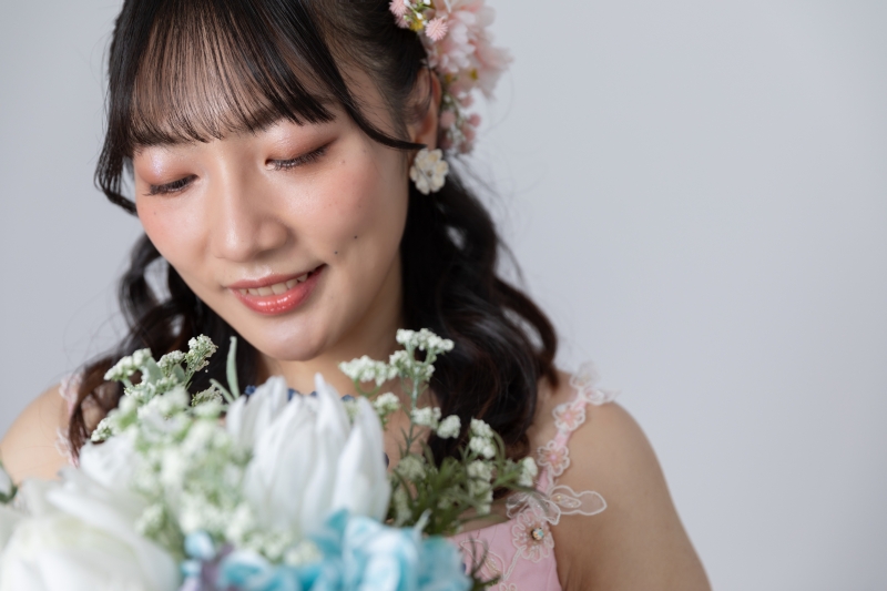 ご新婦様のソロショット