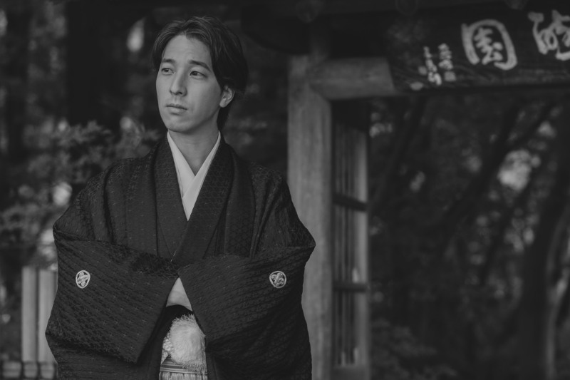 ご新郎様のソロショット