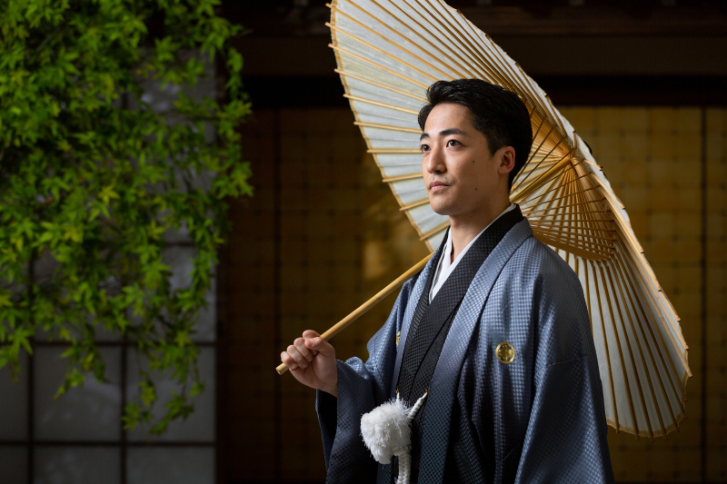 ご新郎様のソロショット