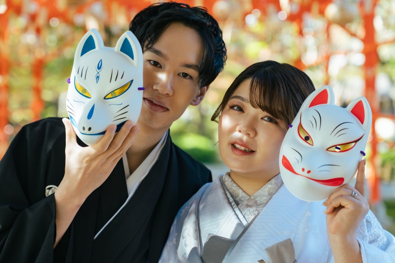 お顔を見せているバージョンも