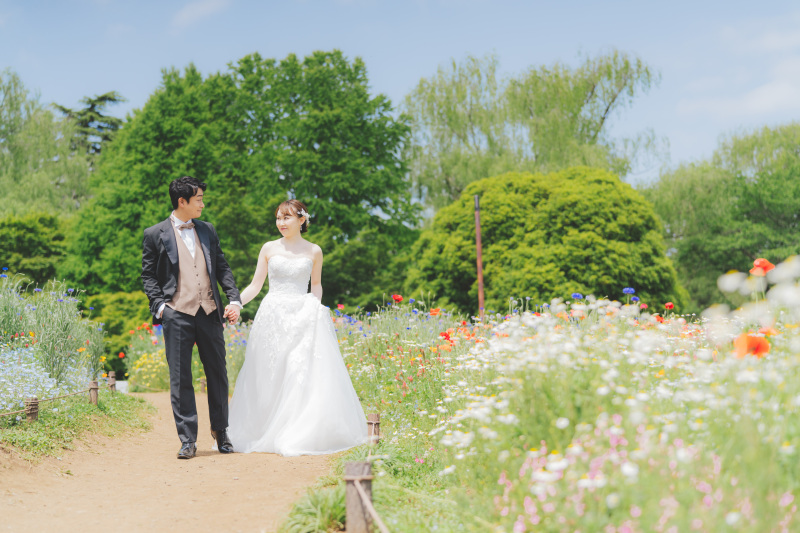昭和記念公園とスタジオでの撮影4