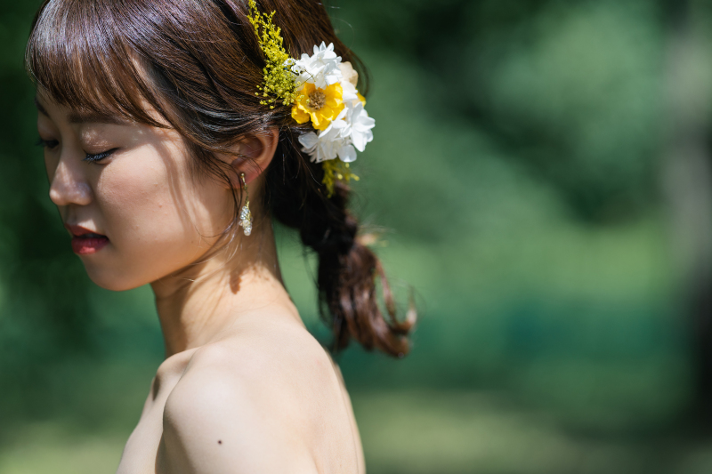 ご新婦様のソロショット