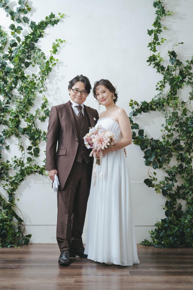 洋装へお着替え