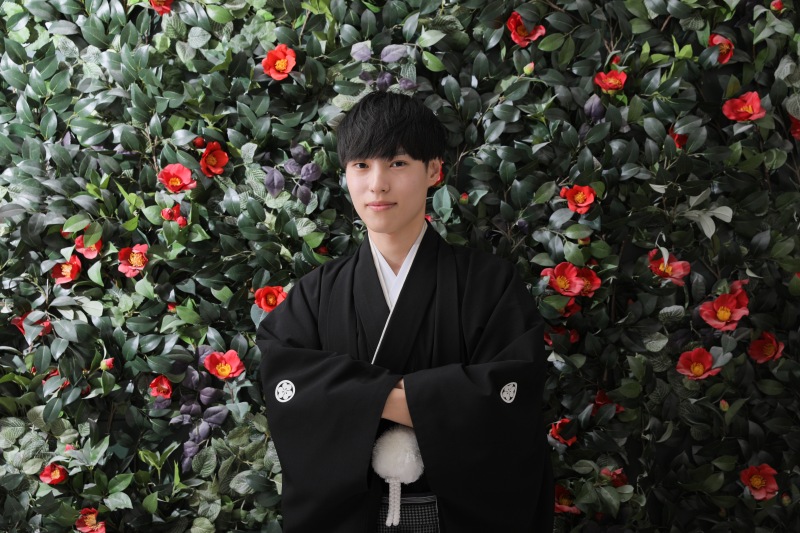 ご新郎様のソロショット