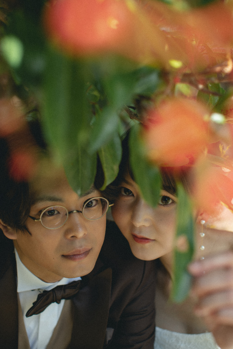 木陰でしっとりと