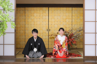 和装と洋装撮影をスタジオで叶えました！