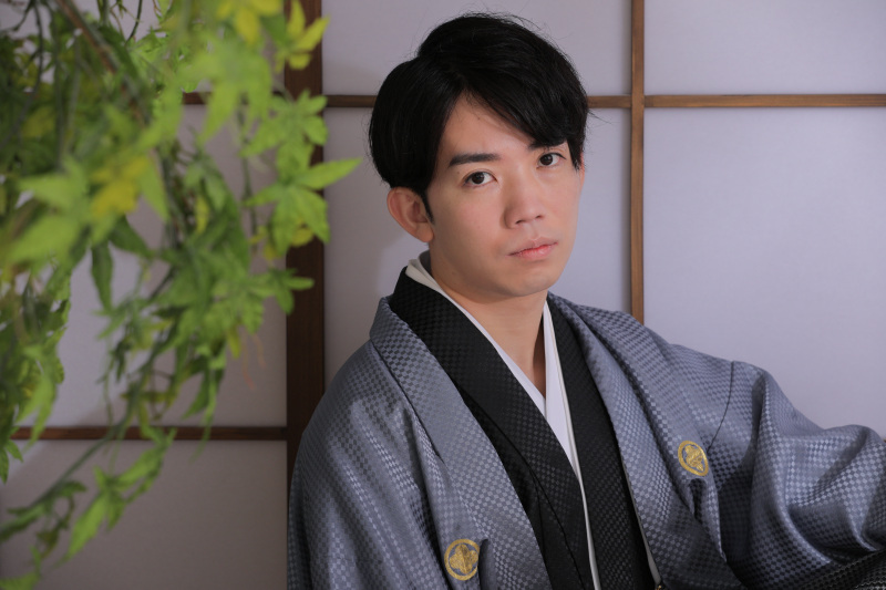 ご新郎様のソロショット。