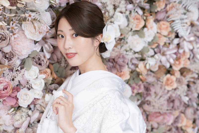 ご新婦様のソロショット