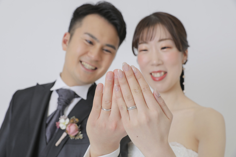 指輪ショット。