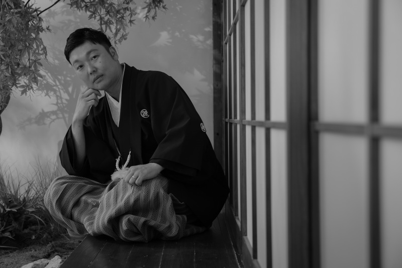 ご新郎様のソロショット。