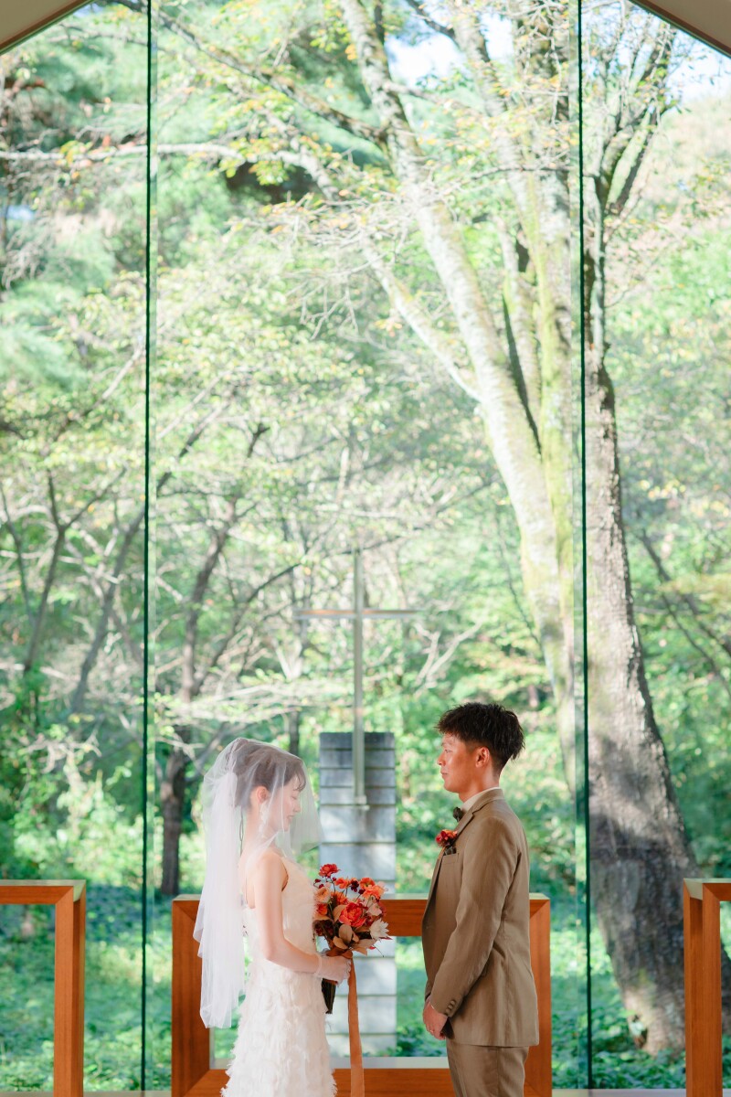 透明のガラス張り