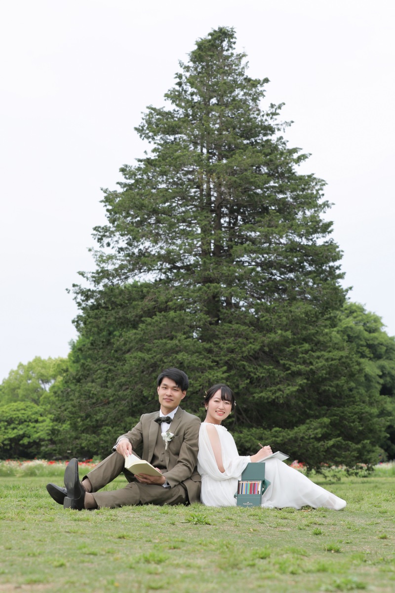 大きな木の下で