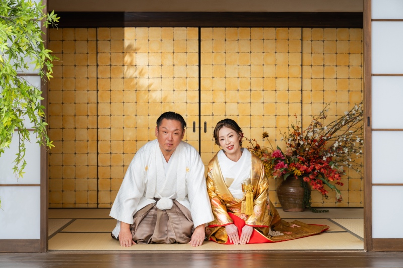 お辞儀ショット