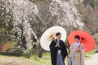 春ロケーション〜和装〜