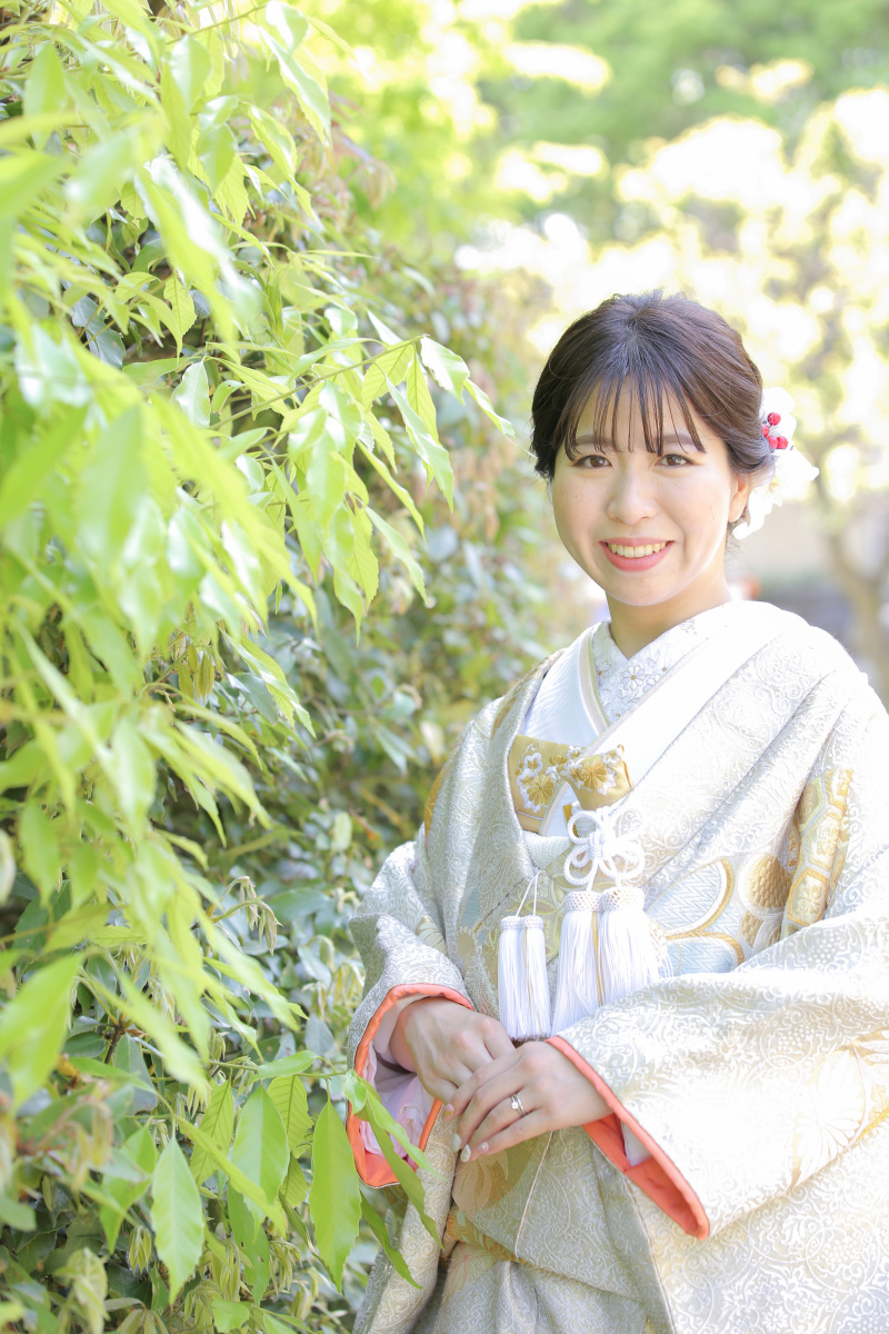 ご新婦様ソロショット。