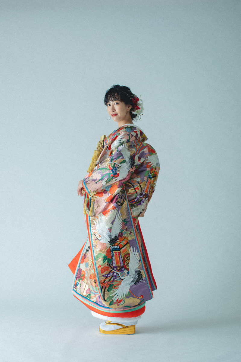 凛とした新婦さん